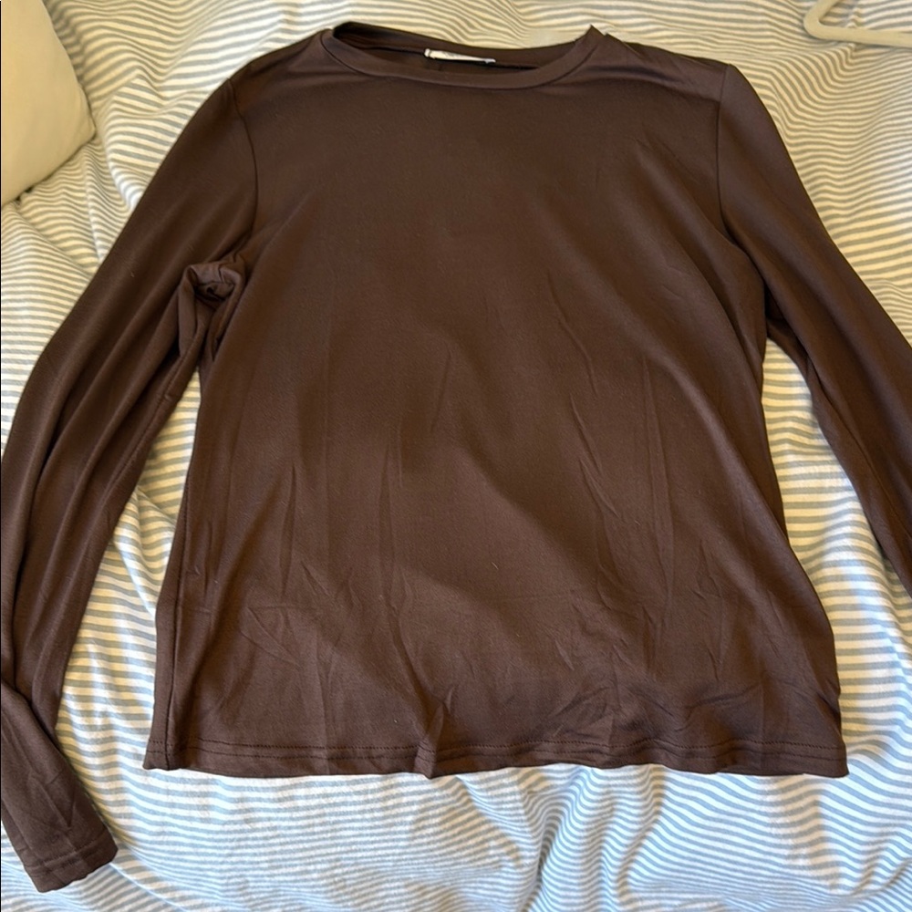 NWT Brown, Amazon shirt